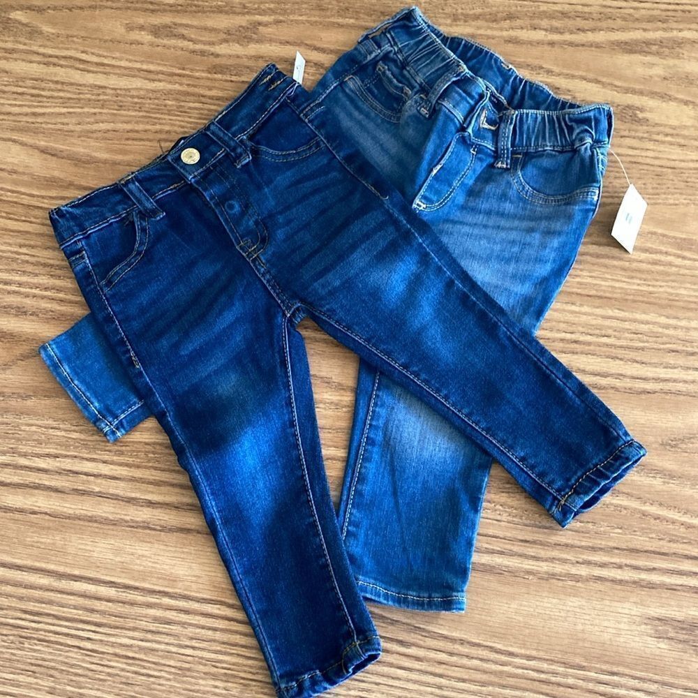 New With Tags Toddler Bundle of Jeans Seven for All Mankind 18 M Gap 18M New - Picture 8 of 14